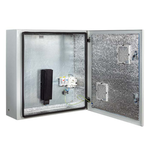 Климатический навесной шкаф V4УТПВ-П, степень защиты IP 54 габариты (внешние): 600х600х210