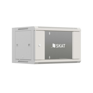 Настенный универсальный серверный шкаф SKAT TB-9W645GF-G