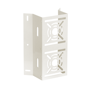 КУ-2У исп2 (чёрный) Кронштейн универсальный для видеокамер на столб (двойной)