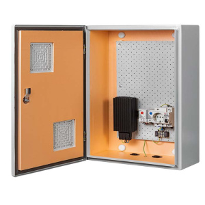 Климатический навесной шкаф V3УТПВ-П, степень защиты IP 54 габариты (внешние): 360х560х190