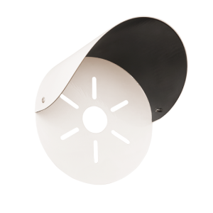 ЗК-3 Защитный козырек для купольных видеокамер диаметром не более 122 мм, размеры Ø14